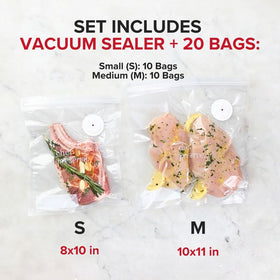 Chef Preserve bags displayed as dishwasher-safe for easy cleaning