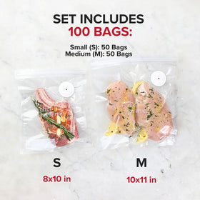Chef Preserve bags demonstrate odor resistance for fresh flavors.
