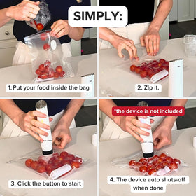 Chef Preserve bags suit sous vide with durable, reliable material.