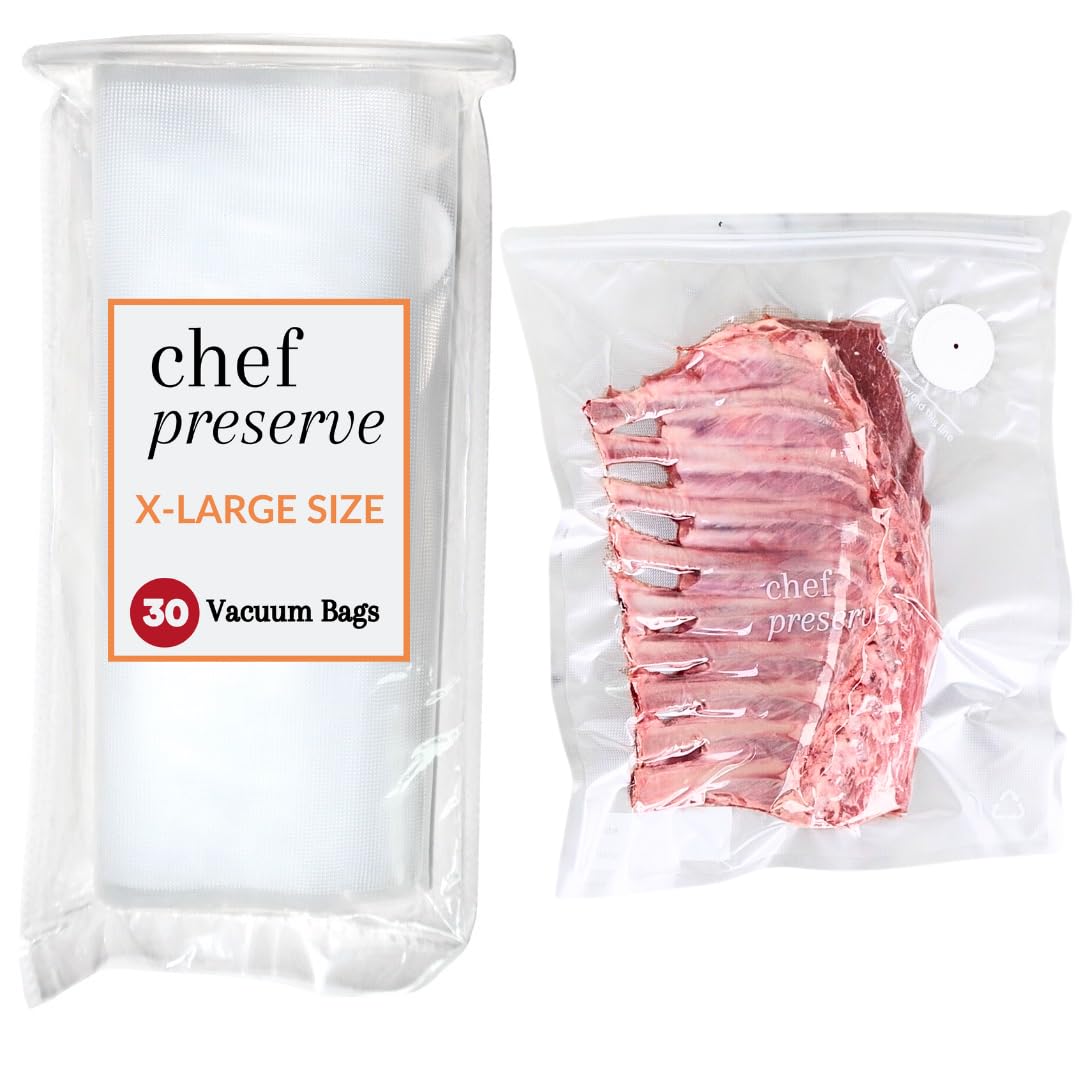 Chef Preserve XL 12x20 bag with airtight seal for fresh food storage