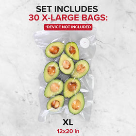 Chef Preserve BPA-free reusable bag used for meal prep