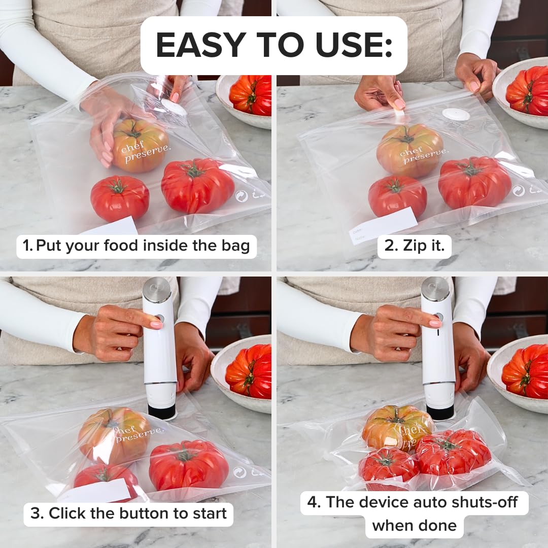 Chef Preserve travel setup shows on-the-go freshness for camping.