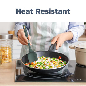 ChefAide spatulas are dishwasher-safe for quick cleaning.