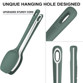 ChefAide spatulas resist heat up to 600°F for high-heat cooking.