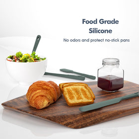 ChefAide spatulas offer versatile use for mixing and scraping.