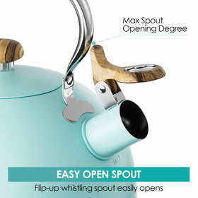 Chefbar cool-touch silicone handle for safe, comfortable pouring.
