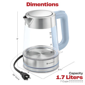 Chefberry kettle stainless steel spout design resists wear and keeps water path metal-free