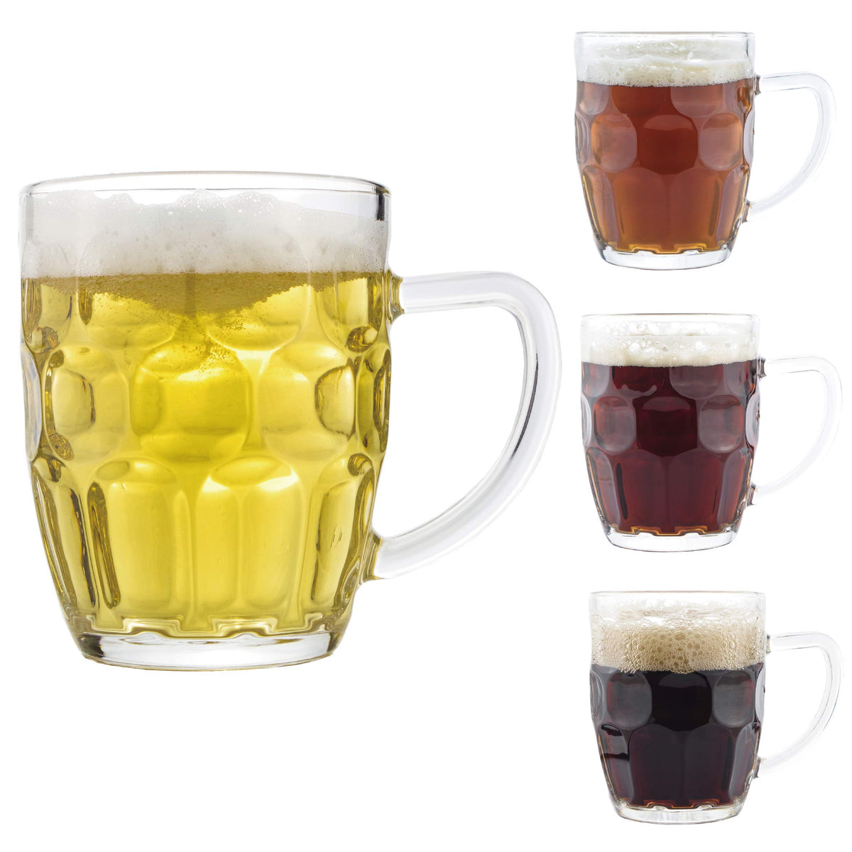 Chefcaptain dimple pattern mug highlights grip-friendly texture and display appeal.