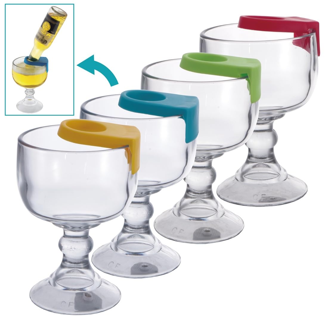 Chefcaptain lead-free crystal glassware emphasizes clarity and durability