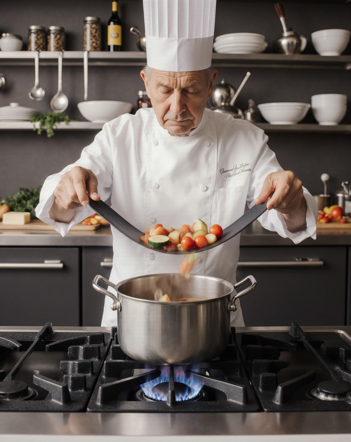 CHEFEAT heat-resistant board resists warping during meal prep