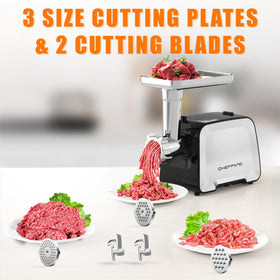 CHEFFANO Life plate 2mm for fine grind and delicate mixes