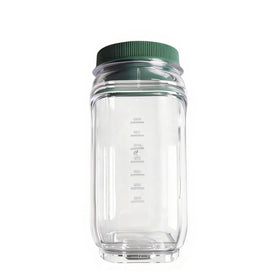 ChefktCove greens and dressing jar demonstrating versatile meal prep use.