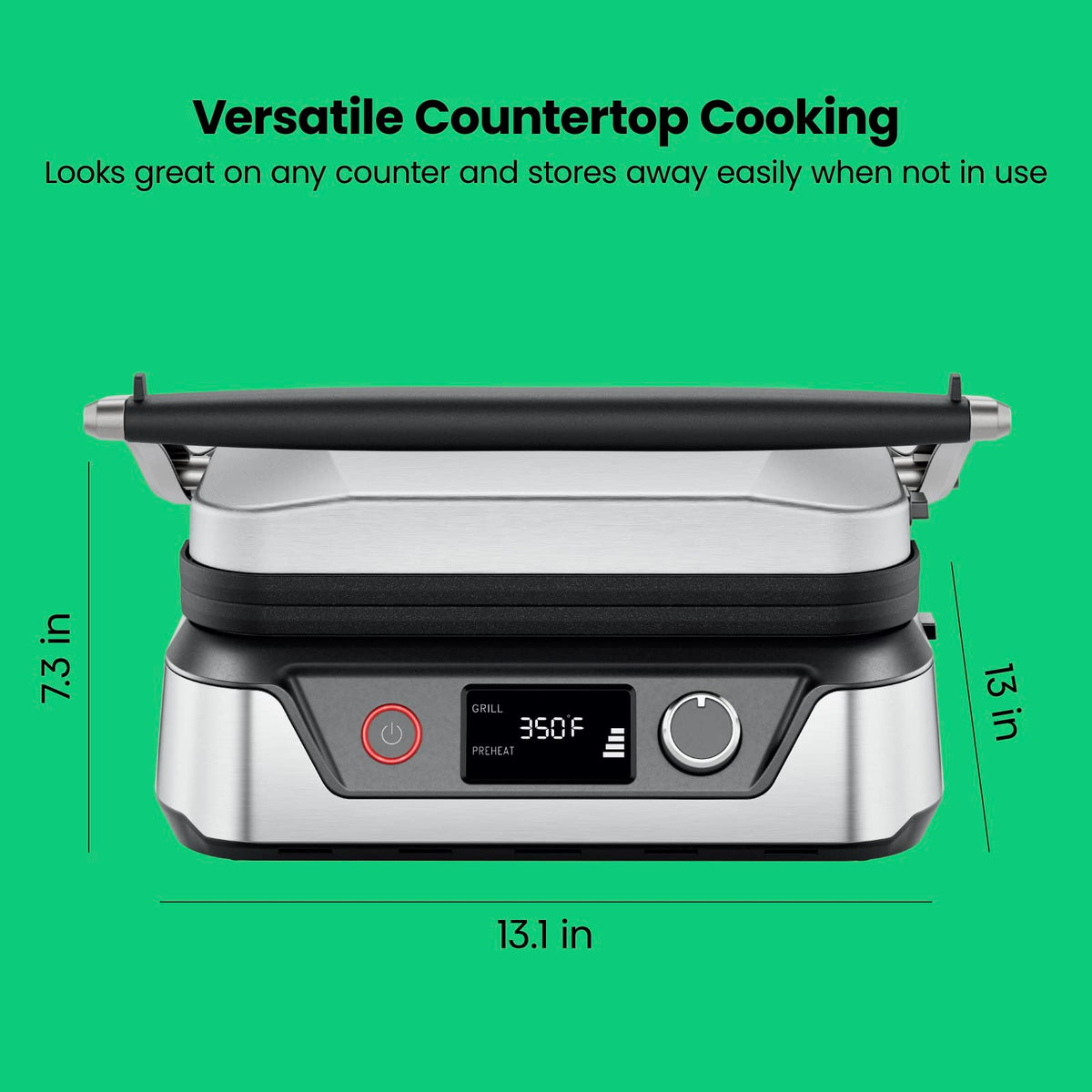 Chefman 1 year warranty for panini press reliability