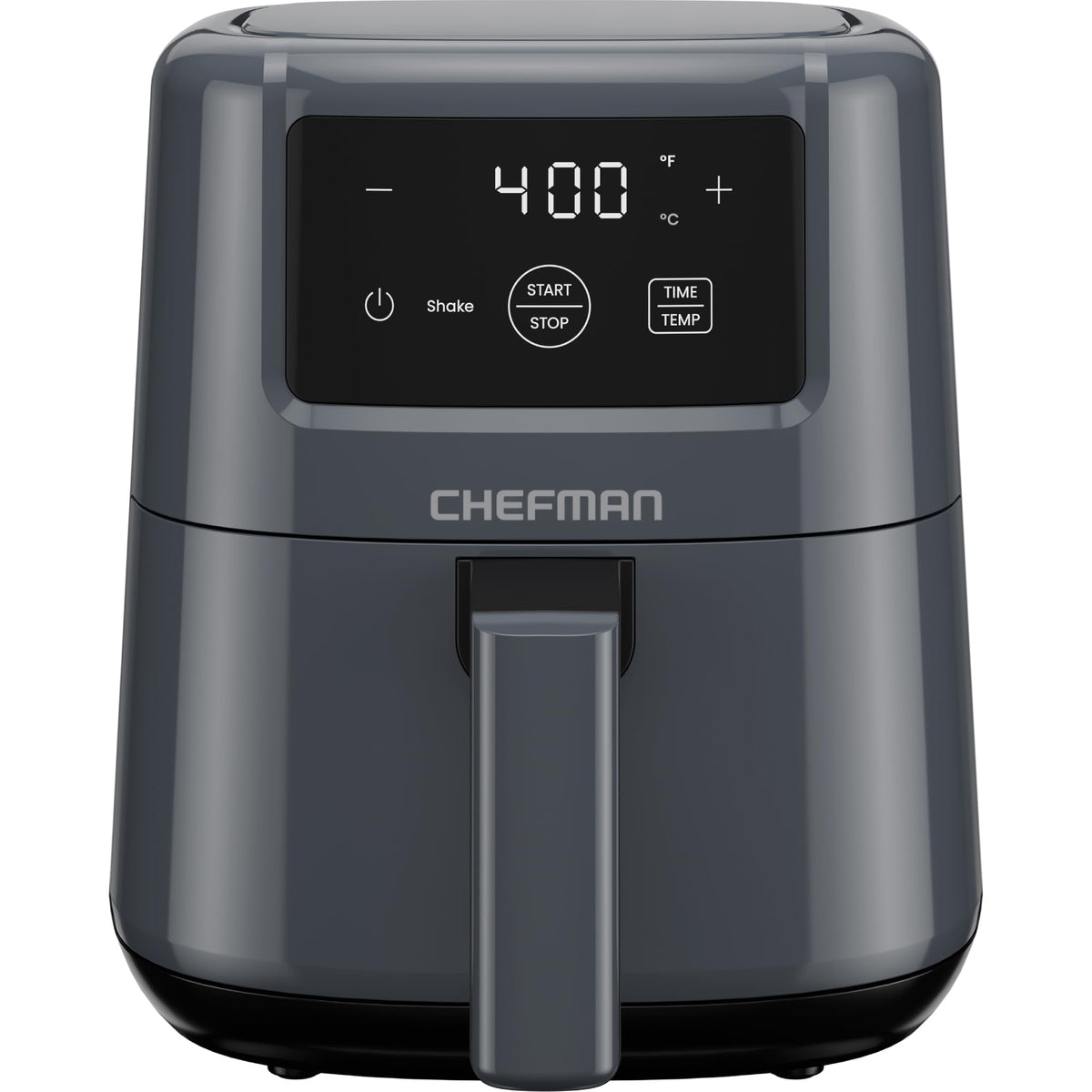Chefman 2Qt Mini Air Fryer front view showing compact design ideal for small kitchens