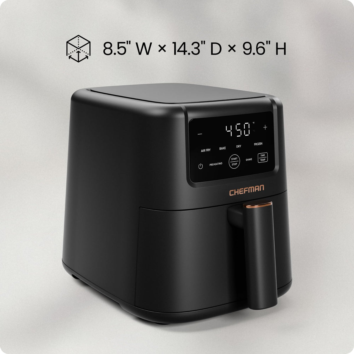 Chefman air fryer dishwasher-safe accessories simplify cleanup