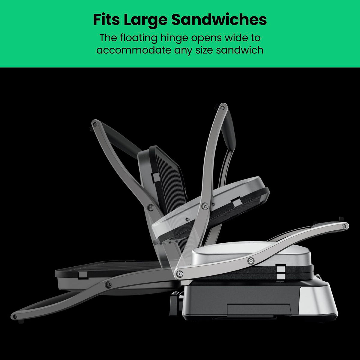 Chefman compact design panini press fits small kitchens