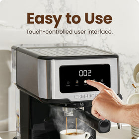 Chefman CraftBrew removable water tank for easy filling and cleaning