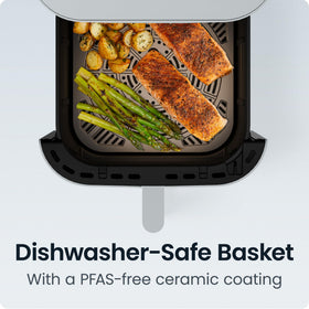 Chefman Crispinator digital cookbook via QR code inspires new weeknight ideas.