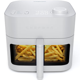 Chefman Crispinator front view for a compact countertop air fryer