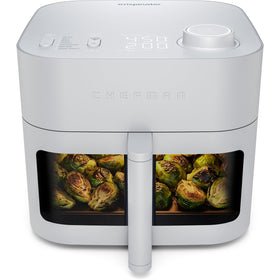 Chefman Crispinator viewing window lets you monitor fries without opening the basket.