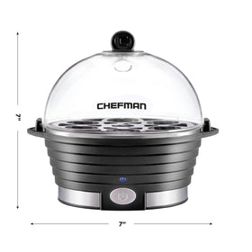 Compact design of Chefman Egg Maker fits small kitchens and dorms