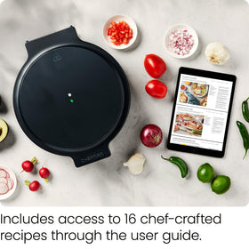 Chefman Everything Maker LED indicator lights show preheat status