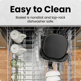 Chefman LED shake notification signals midway for crisper results.