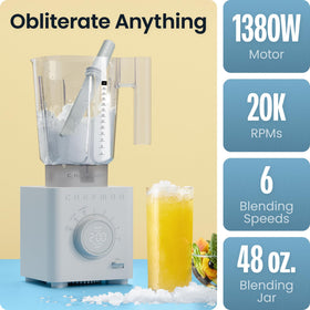 Chefman Obliterator Auto Blend feature optimizes texture.