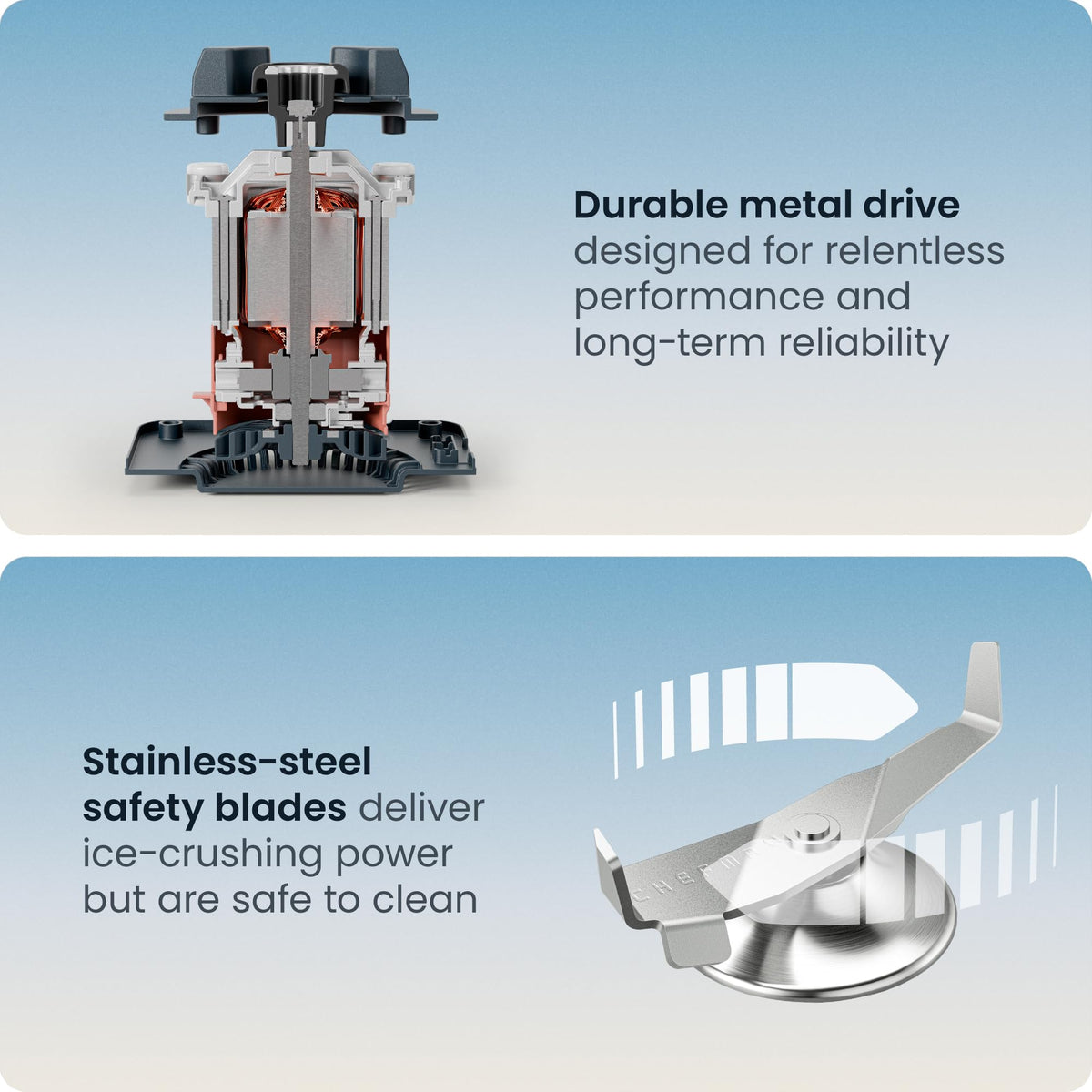 Chefman Obliterator design enhances kitchen style and blending.
