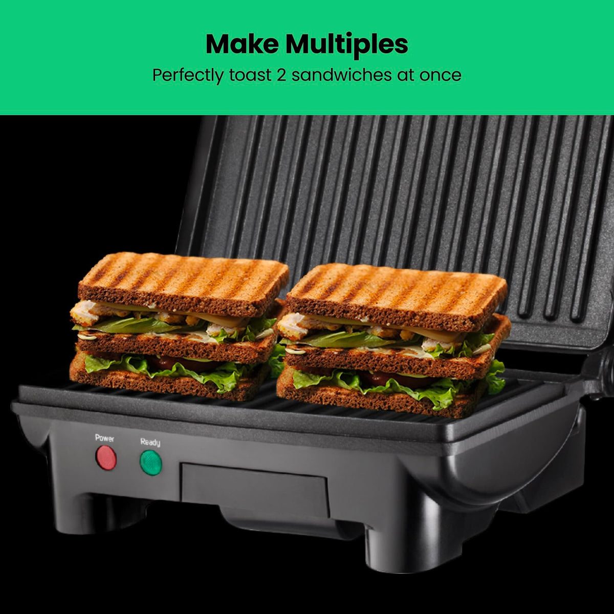 Chefman panini press removable drip tray for easy cleanup after meals.