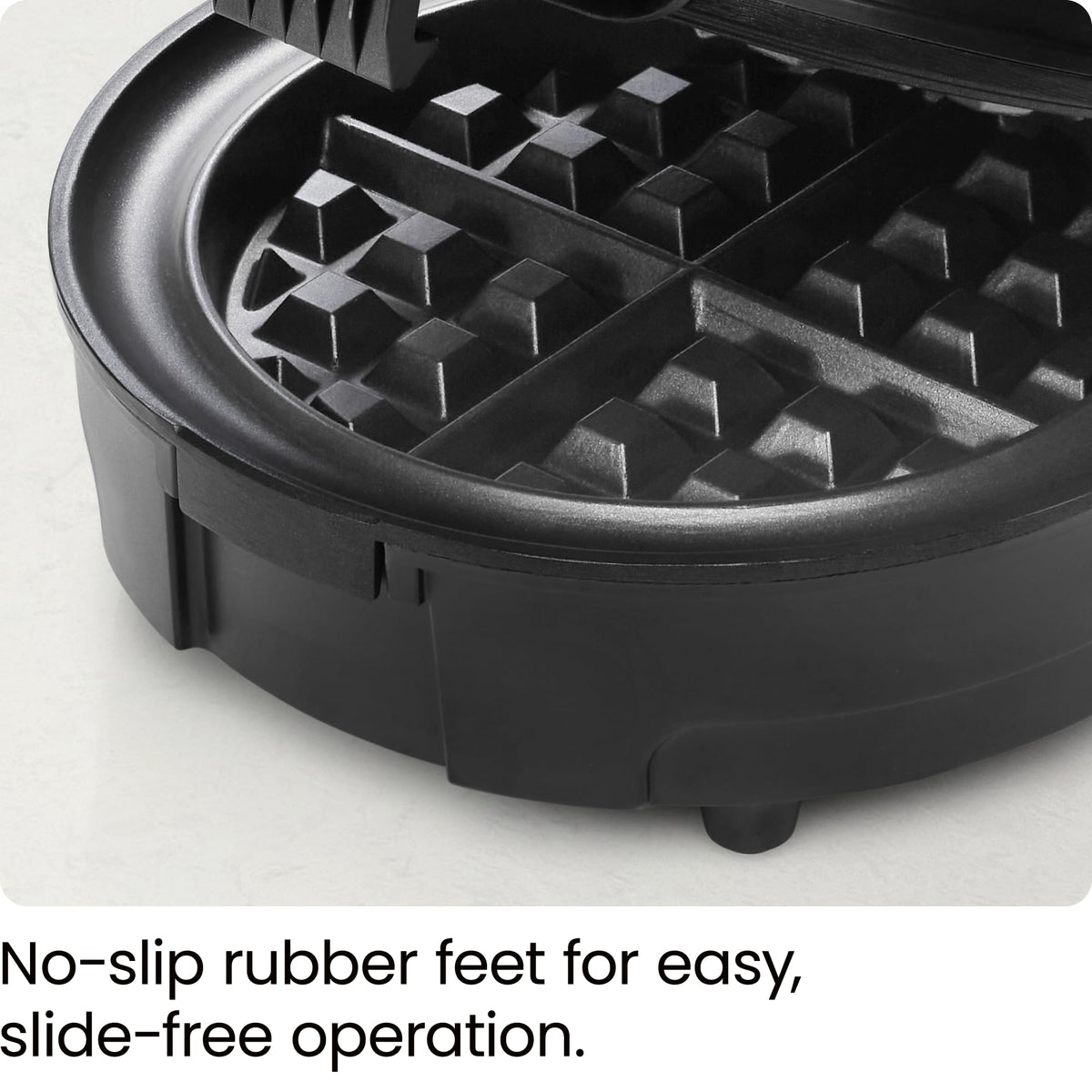 700 watts delivers steady heat for consistent waffles.