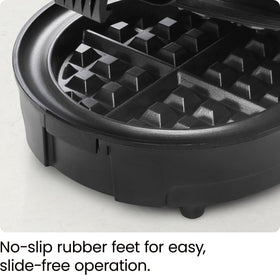700 watts delivers steady heat for consistent waffles.