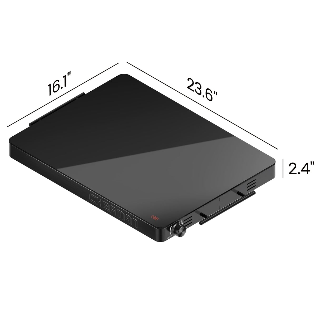 Chefman warming tray keeps appetizers warm during parties and gatherings.