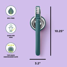 Chef'n FreshForce dual-gear action boosts juice extraction with less hand strain.