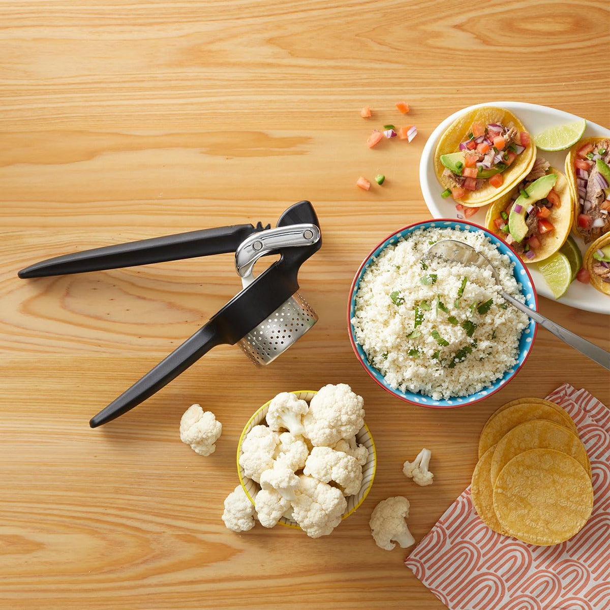 Chef'n FreshForce creating gnocchi bases with silky smooth texture.