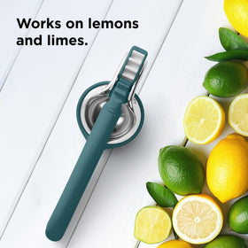 Chef'n FreshForce keeps seeds and pulp out of juice for clarity.