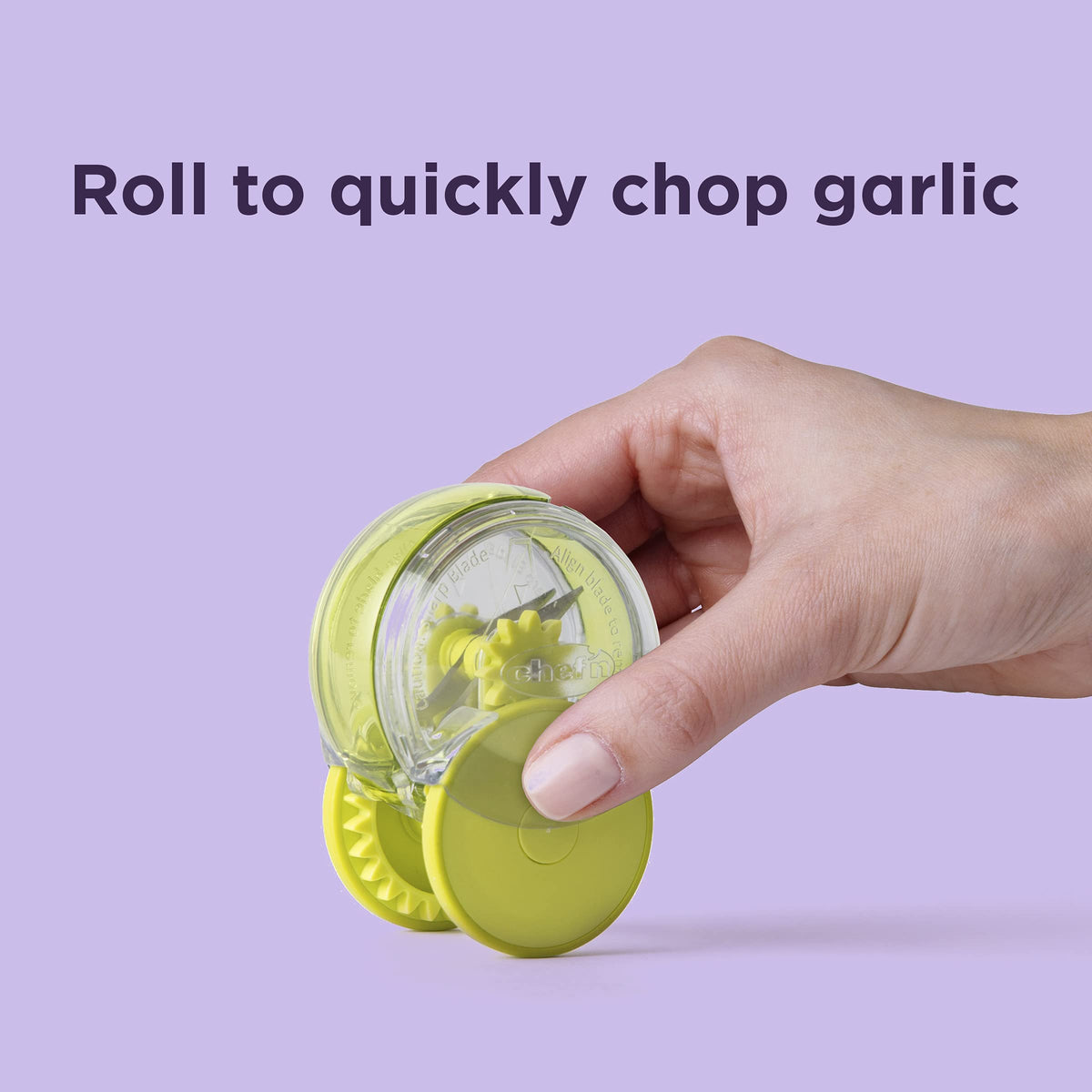 Chef'n GarlicZoom minimal cleanup makes aroma-free hands.
