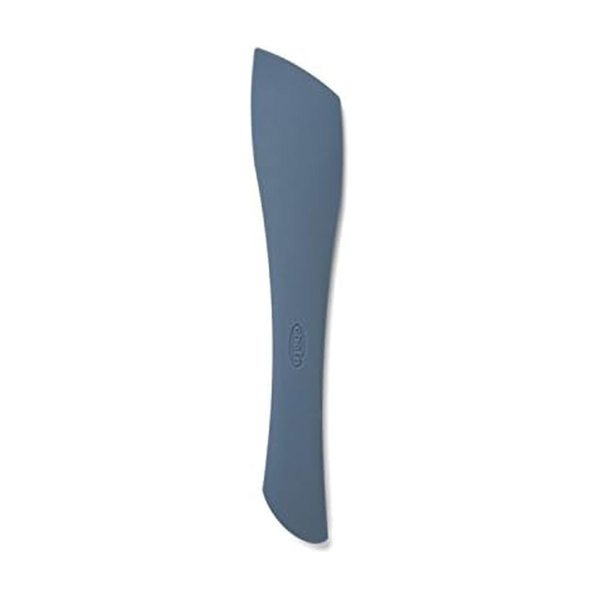Chef'n Switchit two-ended spatula in vintage indigo, front view for versatile cooking.