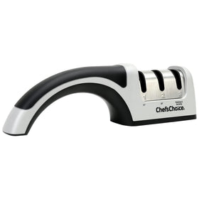 Chef's Choice ProntoPro front view shows compact, durable sharpener for quick sharpening.