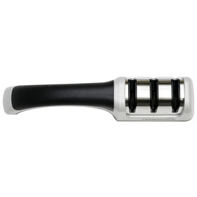 Chef's Choice ProntoPro precision angle guides ensure consistent blade edges.