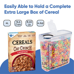 Chef's Path airtight lid seals moisture for crisp snacks.