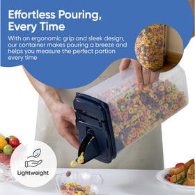 Chef's Path BPA-free container with silicone-sealed lid.