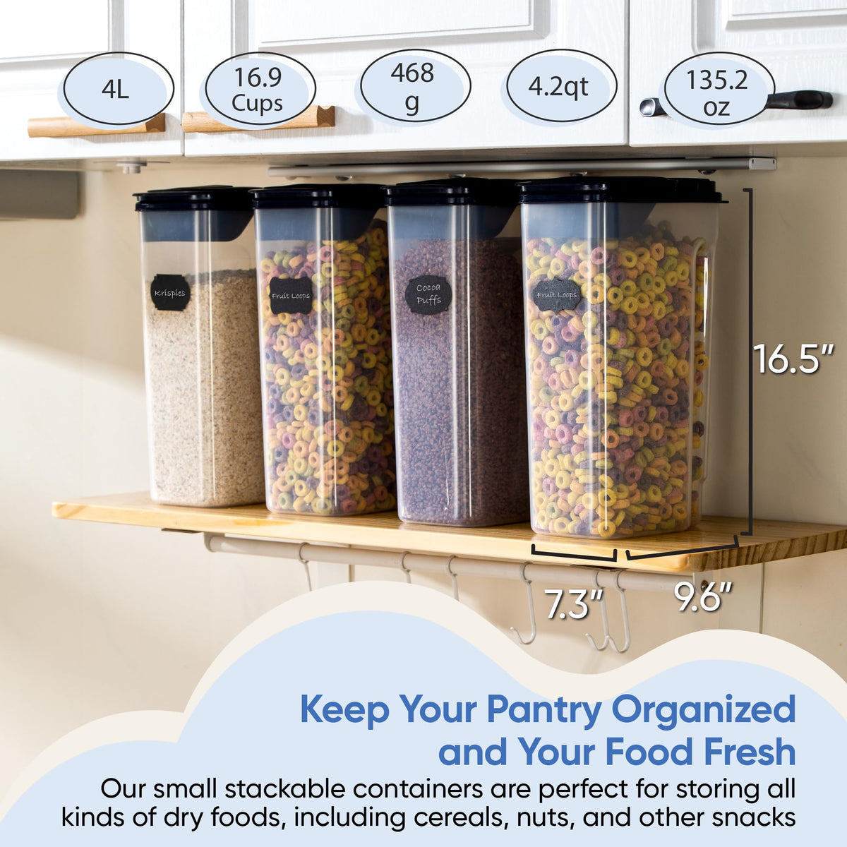 Chef's Path freezer-friendly containers for versatile storage.