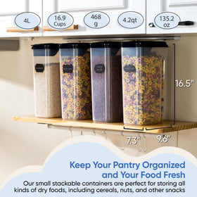 Chef's Path freezer-friendly containers for versatile storage.