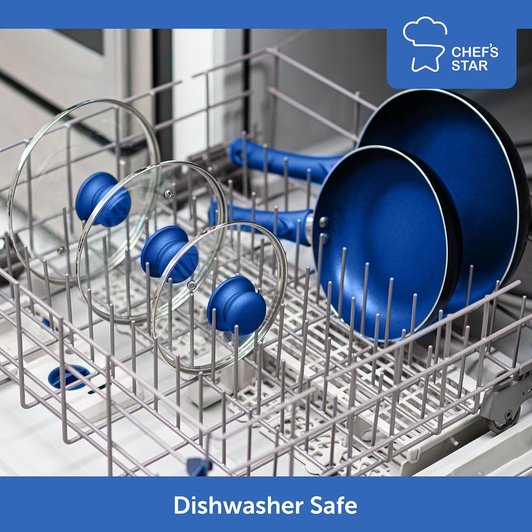 Chef's Star slotted spatula and spoons for quick tasks.