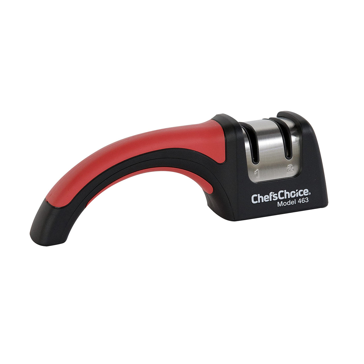 Chef'sChoice Pronto Hone arch-edge sharpening demonstrates a strong, durable edge.