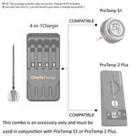 ChefsTemp ProTemp 2nd-Gen display-ready probe for precise temp tracking
