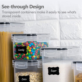 CHEFSTORY BPA-free plastic for durable, safe storage.