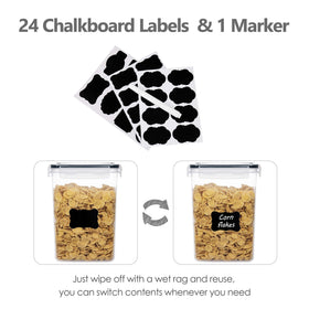 CHEFSTORY see-through design makes contents easy to locate.