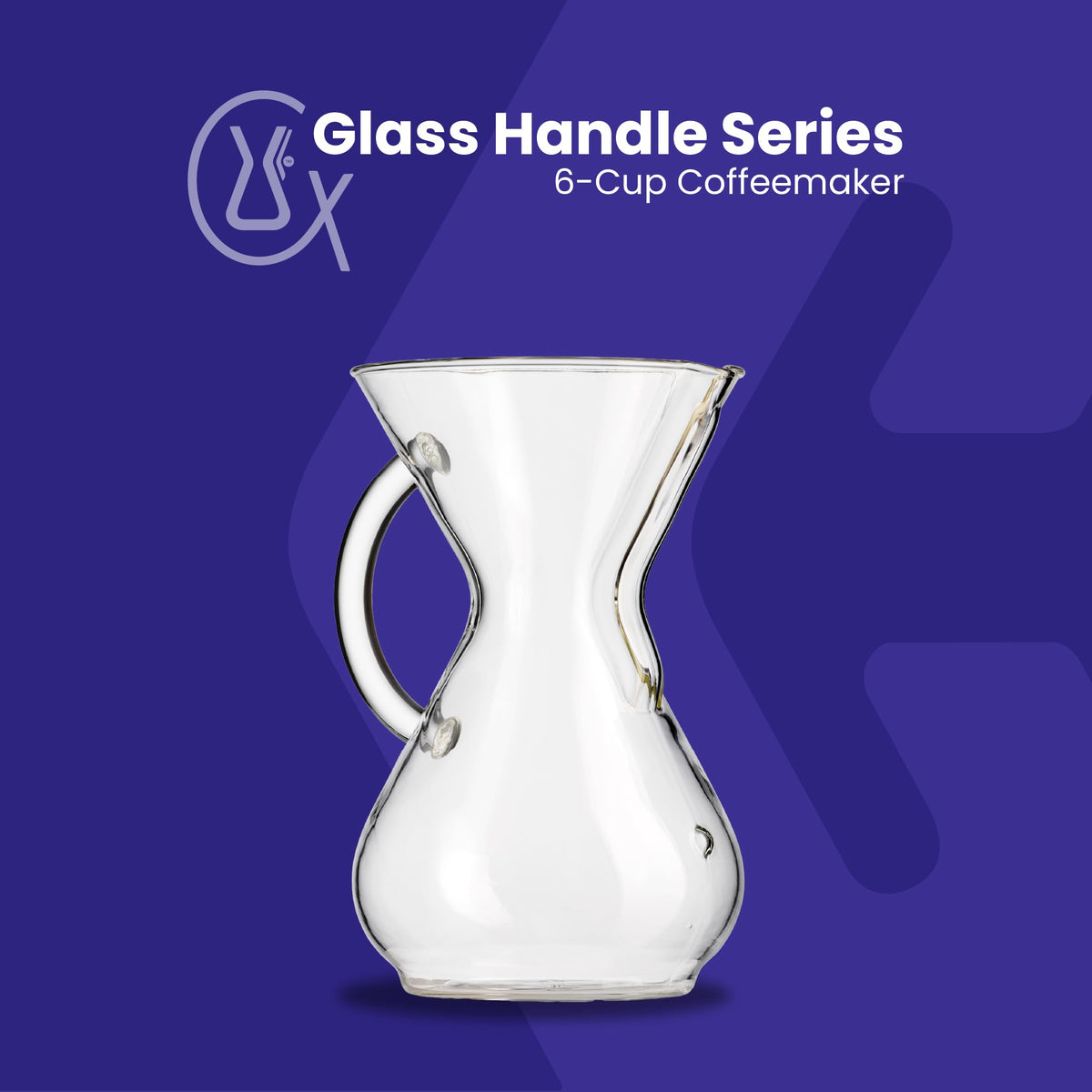Chemex borosilicate glass construction maintains flavor while resisting odors.